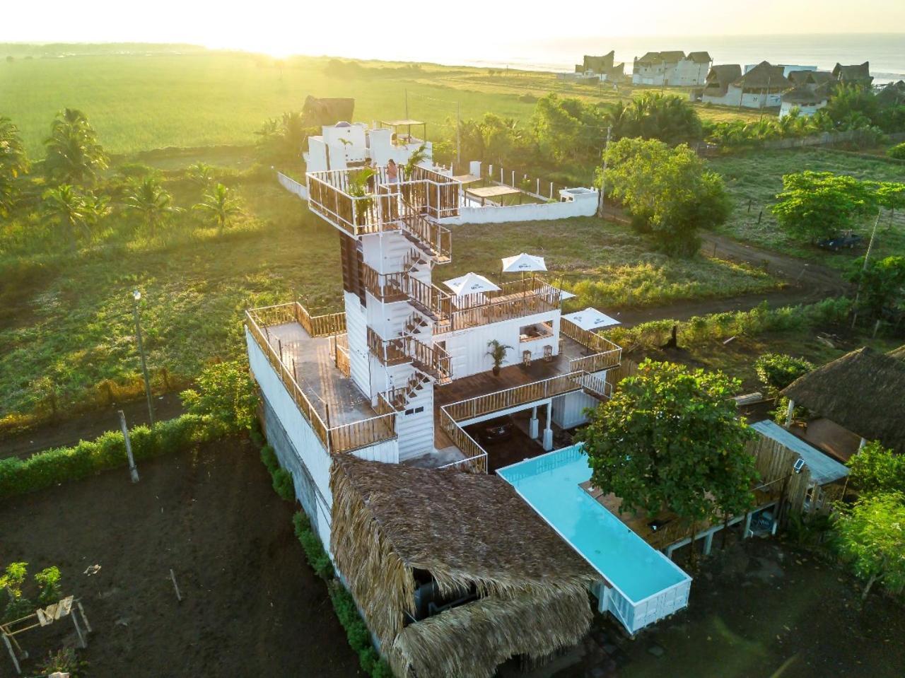 Auberge de jeunesse Marine Surf à El Paredón Buena Vista Extérieur photo